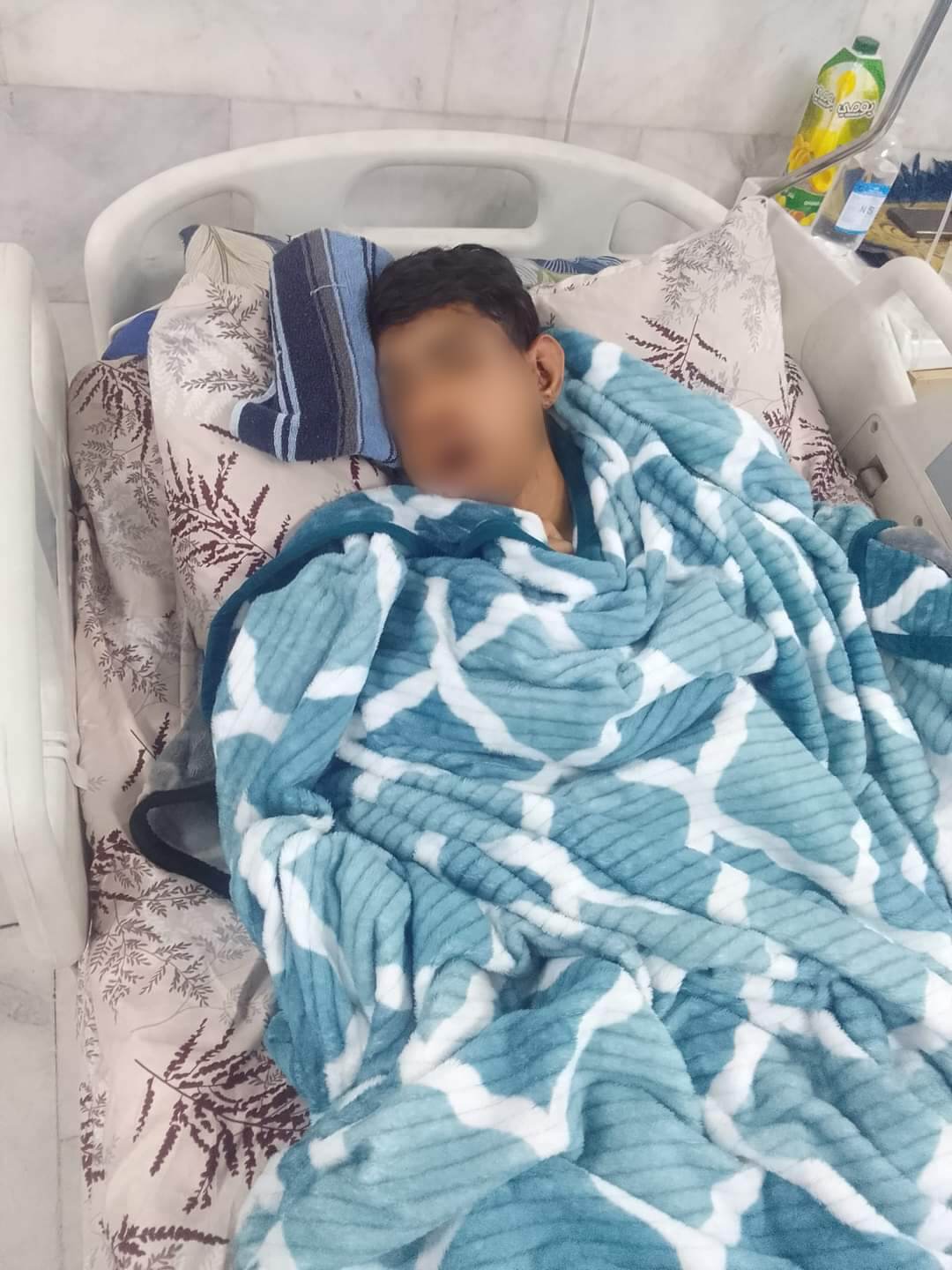 (س. ف) يرقد في المستشفى قبل وفاته