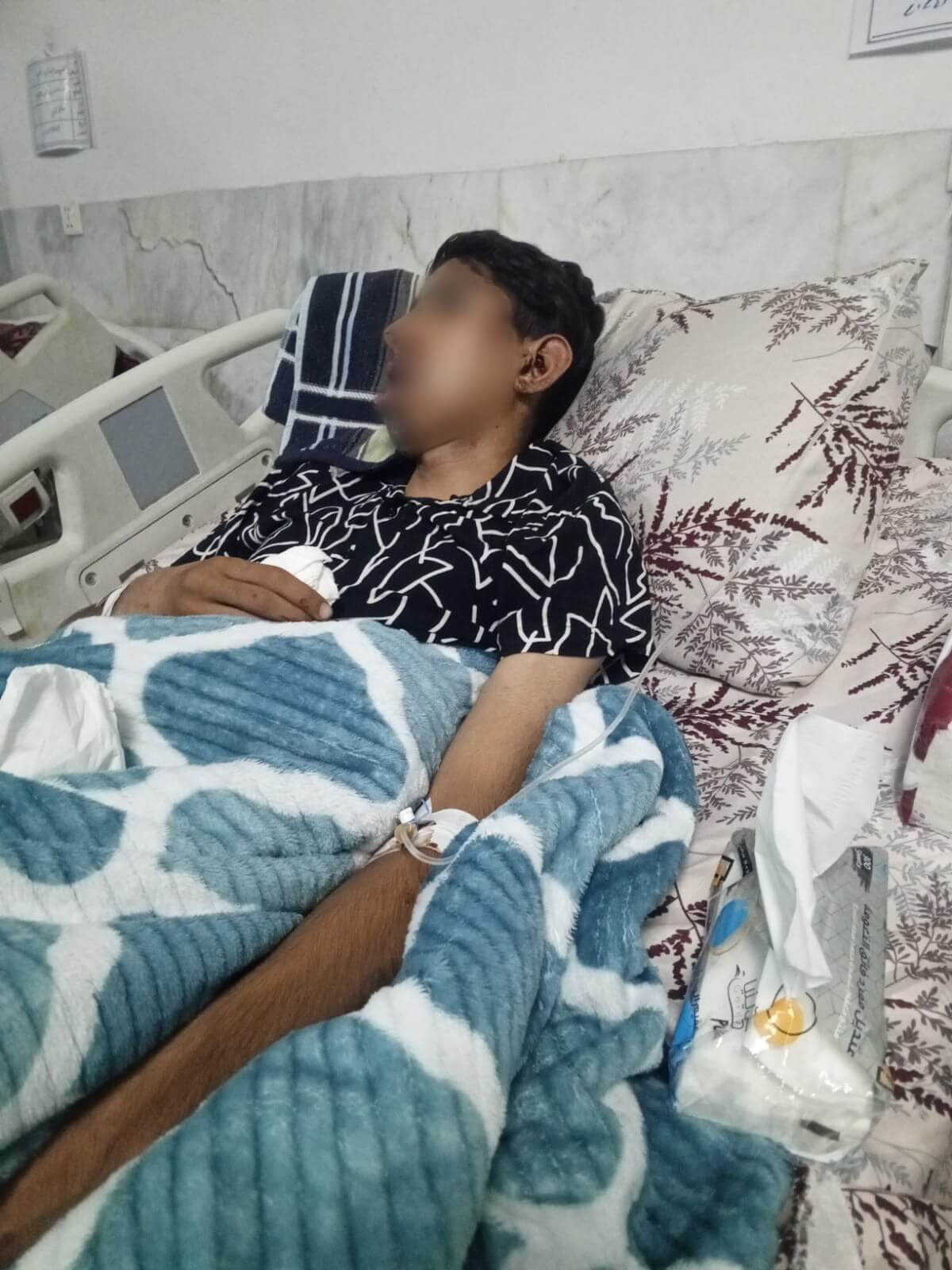 (س. ف) يرقد في المستشفى قبل وفاته