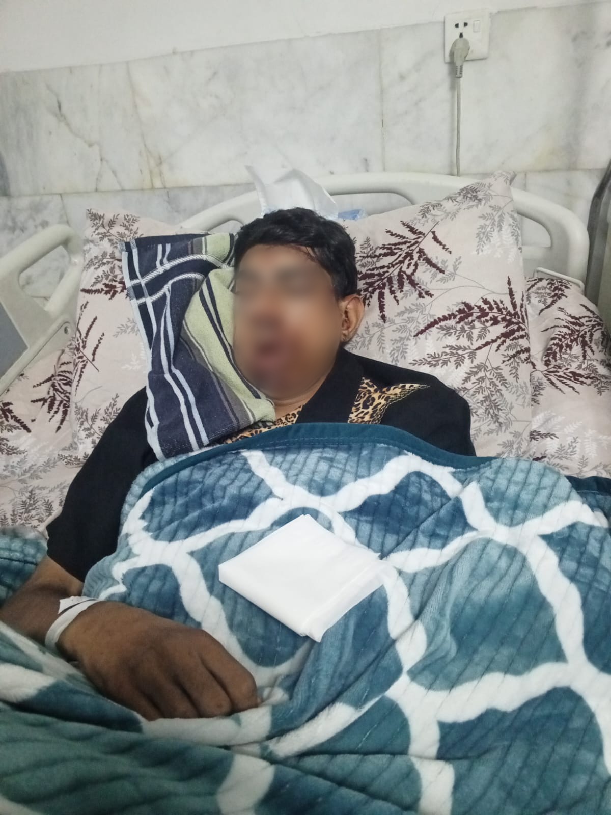 (س. ف) يرقد في المستشفى قبل وفاته