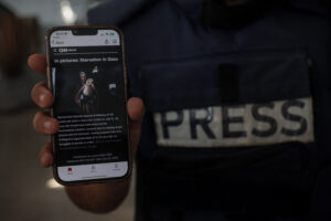 Journalists battling hunger in Gaza continue reporting on the humanitarian crisis