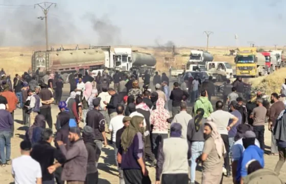 عمال نفط مفصولون في الحسكة السورية يطالبون بتسوية أوضاعهم وضمان حقوقهم